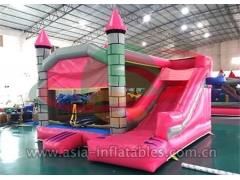 Popular Inflatable Jumping Castle With Mini Slide in factory price