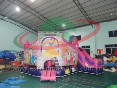 Indoor Sports Inflatable Pink Princess Mini Bouncer