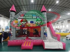 Commercial Use Party Hire Inflatable Super Mario Mini Bouncer in Best Factory Price