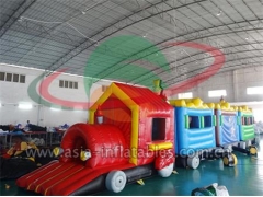 Inflatable Train Maze And Tunnel Games For Kids & Customized Yours Today