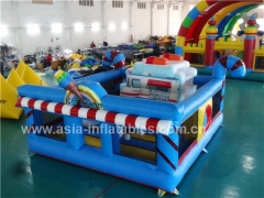 Inflatable Ice Cream Playground Paracute Ride & Rocket Ride