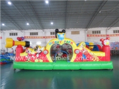 Commercial Inflatables Inflatable Mickey Park Learning Club Bouncer House