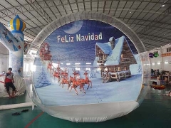 Backyard Bubble Tent Inflatable Snow Globe for Take Photo