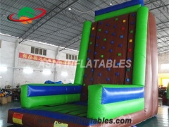 Team Building Game Funny Sport Games Backyard Rock Climbing Wall Inflatable Climbing Wall For Sale