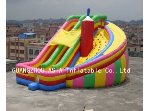 Vortical Inflatable Slide