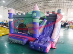 Hot Selling Inflatable Purple Mini Bouncer Combo in Factory Wholesale Price