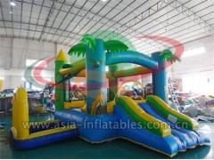 Inflatable Jungle Forest Mini Bouncer Paracute Ride & Rocket Ride