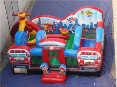 Commercial Inflatable Rescue Squad Inflatable Toddler Playground