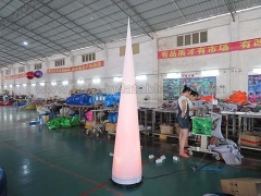Hot Selling 2.5mH Inflatable Lighting Cone in Factory Price