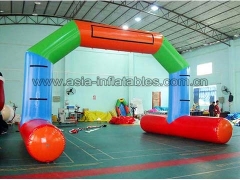 New Design Perfect Durable PVC Tarpaulin water floating Inflatable airtight arch for advertising
