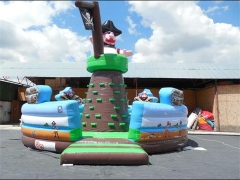 Commercial Inflatables Pirate Mountain Climb,Inflatable Rock Climbing Wall