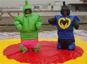 Hulk, Yarasa ve Süper Kahraman Sumo Suits